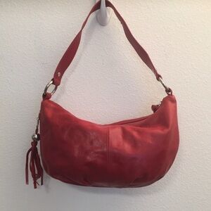 HOBO Vintage Red Shoulder Bag